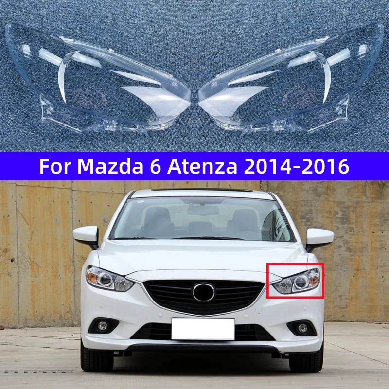 For Mazda 6 Atenza 2014 2015 2016 Accessories The Car Transparent PC Material Front Headlight Shell Cover
For Mazda 6 Atenza 2014 2015 2016 Accessories The Car Transparent PC Material Front Headlight Shell Cover