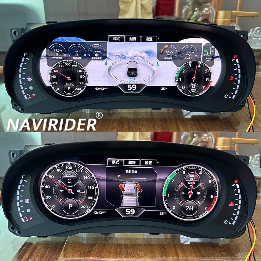 12.3inch Car LCD Instrument For Jeep WRANGLER 2011-2018 Panel Cluster Map Multiple Colorful UI High Definition Display
12.3inch Car LCD Instrument For Jeep WRANGLER 2011-2018 Panel Cluster Map Multiple Colorful UI High Definition Display