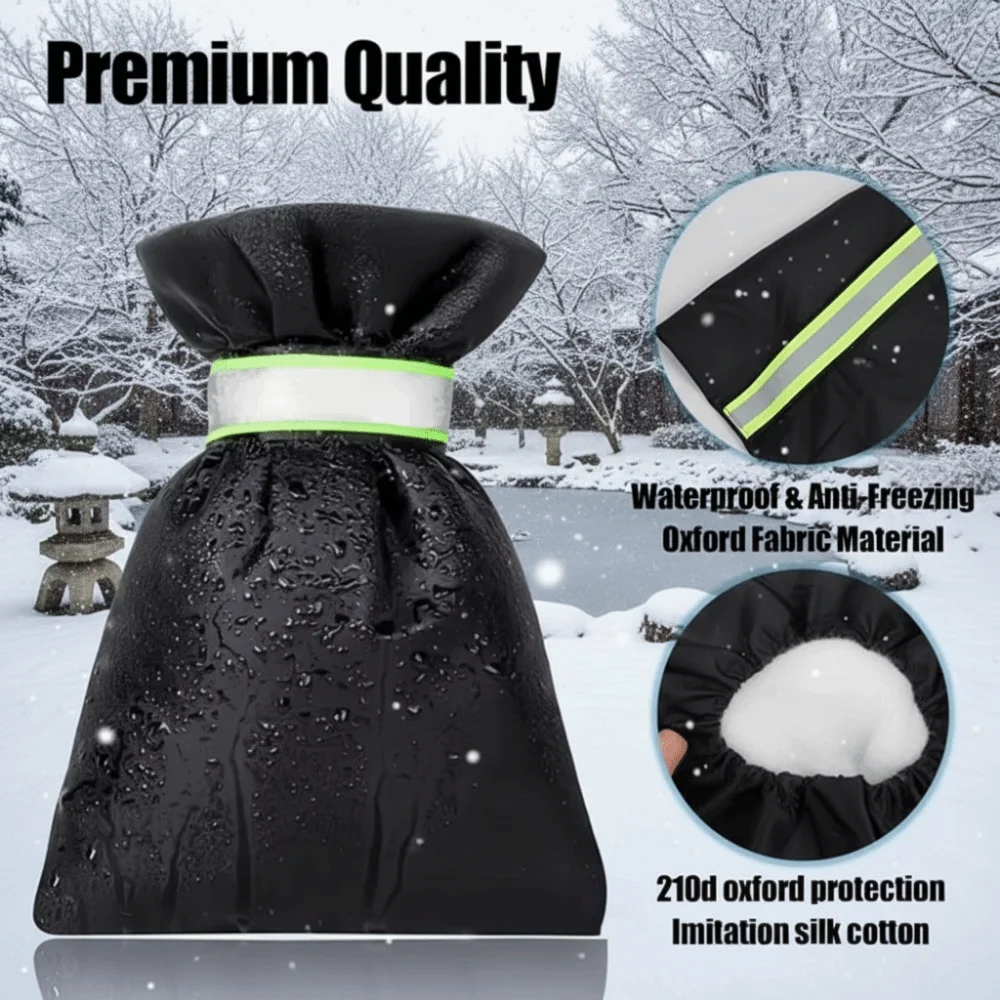 Waterproof Frost-Proof Faucet Covers Insulated Freeze Protection Spigot Covers Outdoor Faucet Protector With Reflective Strips
Waterproof Frost-Proof Faucet Covers Insulated Freeze Protection Spigot Covers Outdoor Faucet Protector With Reflective Strips