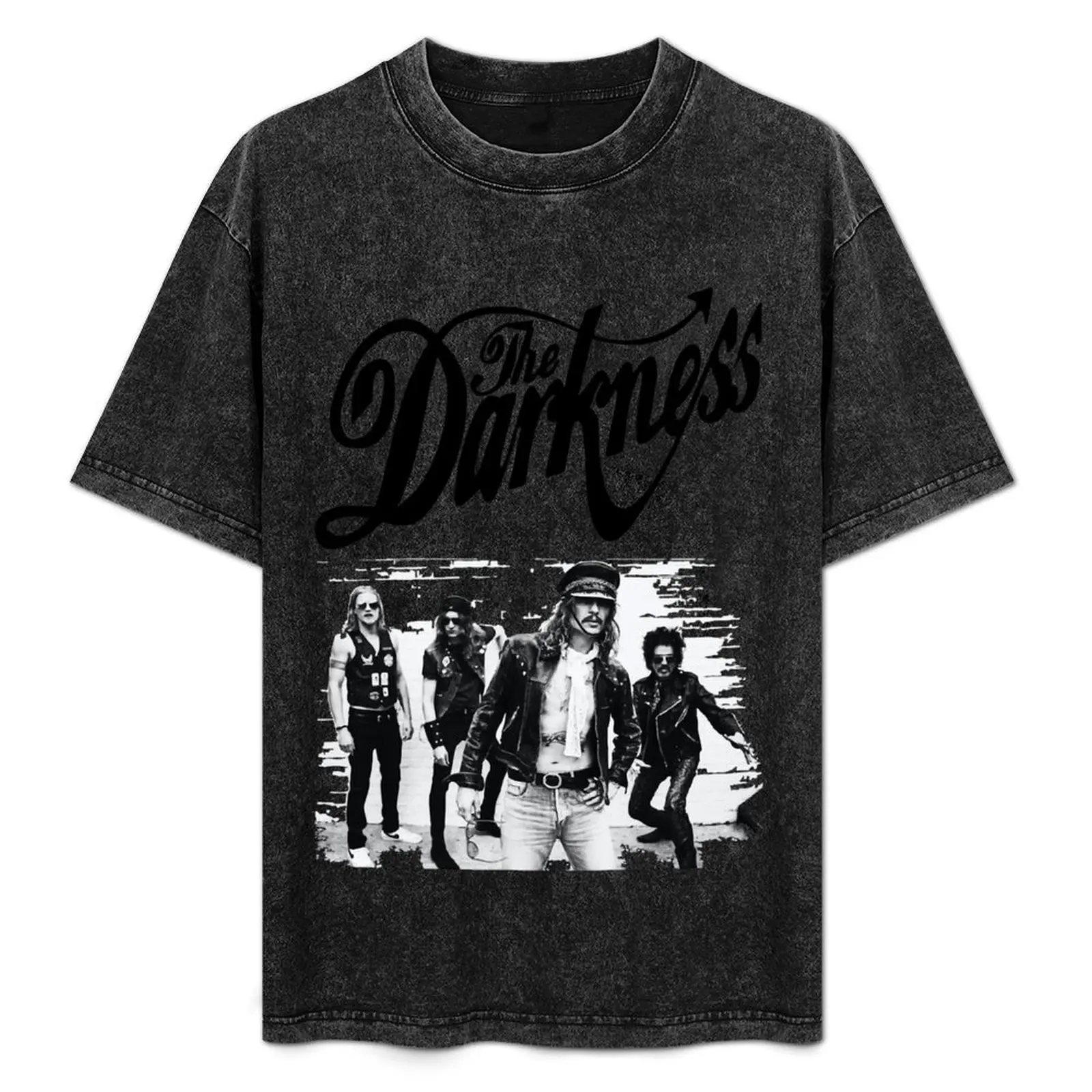 The Darkness band T-Shirt Fashion Casual Short Sleeve T-Shirt
The Darkness band T-Shirt Fashion Casual Short Sleeve T-Shirt