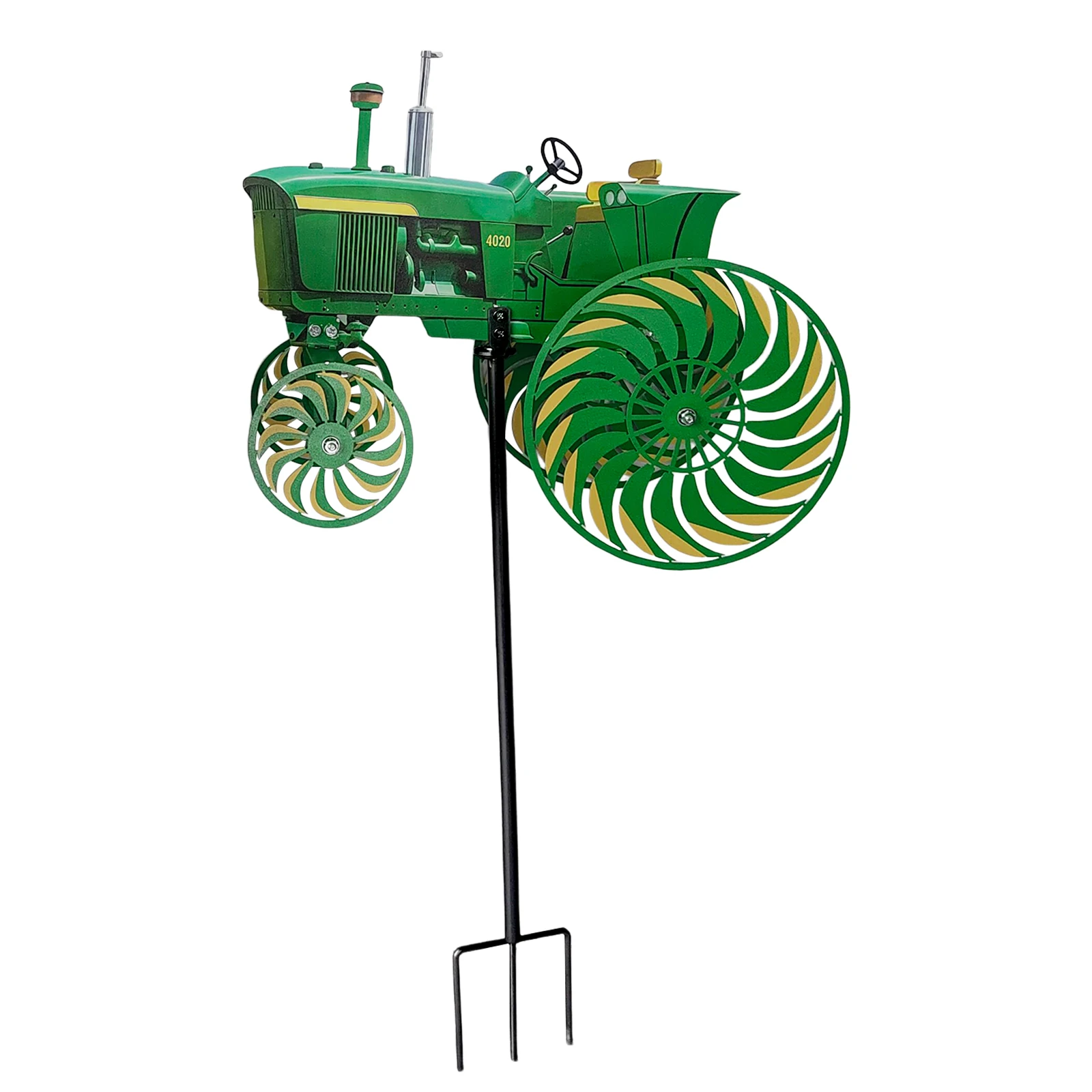 Tractor Wind Sculpture with Rotating Wheels Outdoor Tractor Wind Spinner Decorative Windmill for Garden Yard Patio Lawn Decor
Tractor Wind Sculpture with Rotating Wheels Outdoor Tractor Wind Spinner Decorative Windmill for Garden Yard Patio Lawn Decor