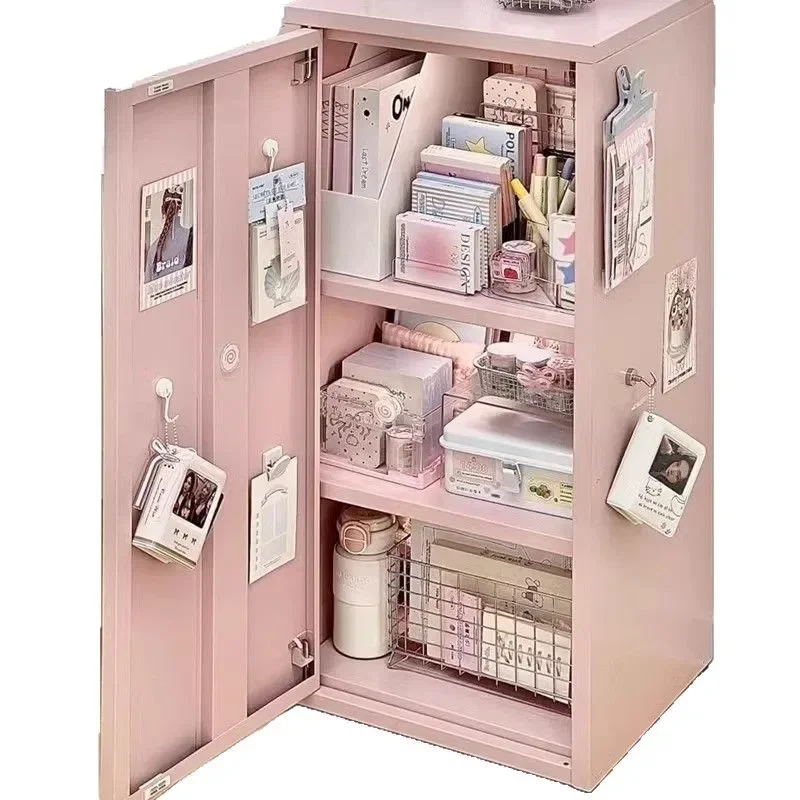 Lockers Multi-layer large-capacity simple single-door storage cabinets Girls' room sorting cabinets Advanced sense
Lockers Multi-layer large-capacity simple single-door storage cabinets Girls' room sorting cabinets Advanced sense