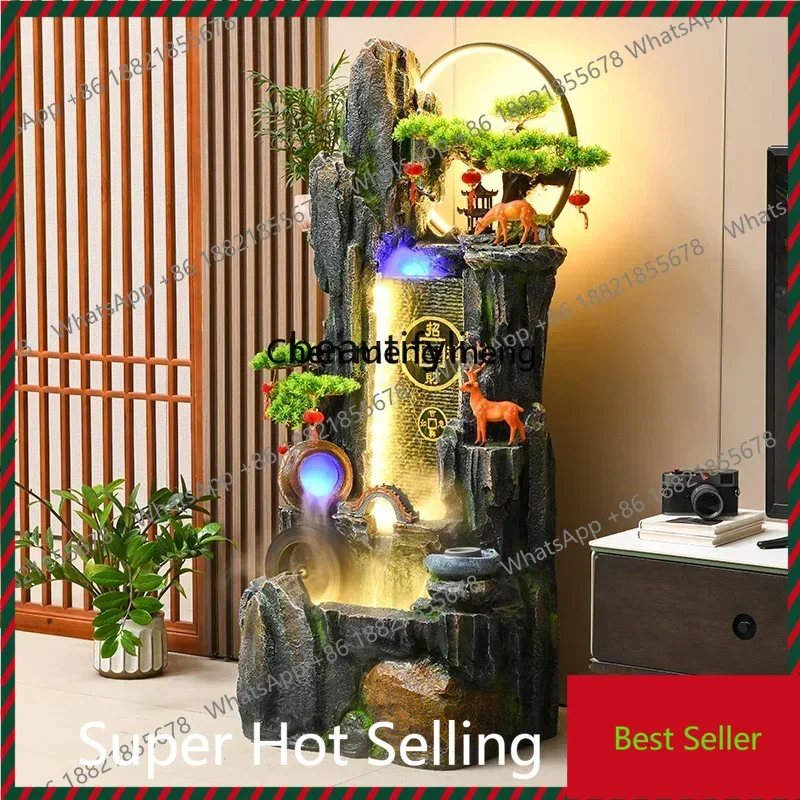 K182ZC182Rockery flowing water circulating water fountain ornament, Shengcai fish tank landscaping feng shui wheel, opening deco
K182ZC182Rockery flowing water circulating water fountain ornament, Shengcai fish tank landscaping feng shui wheel, opening deco