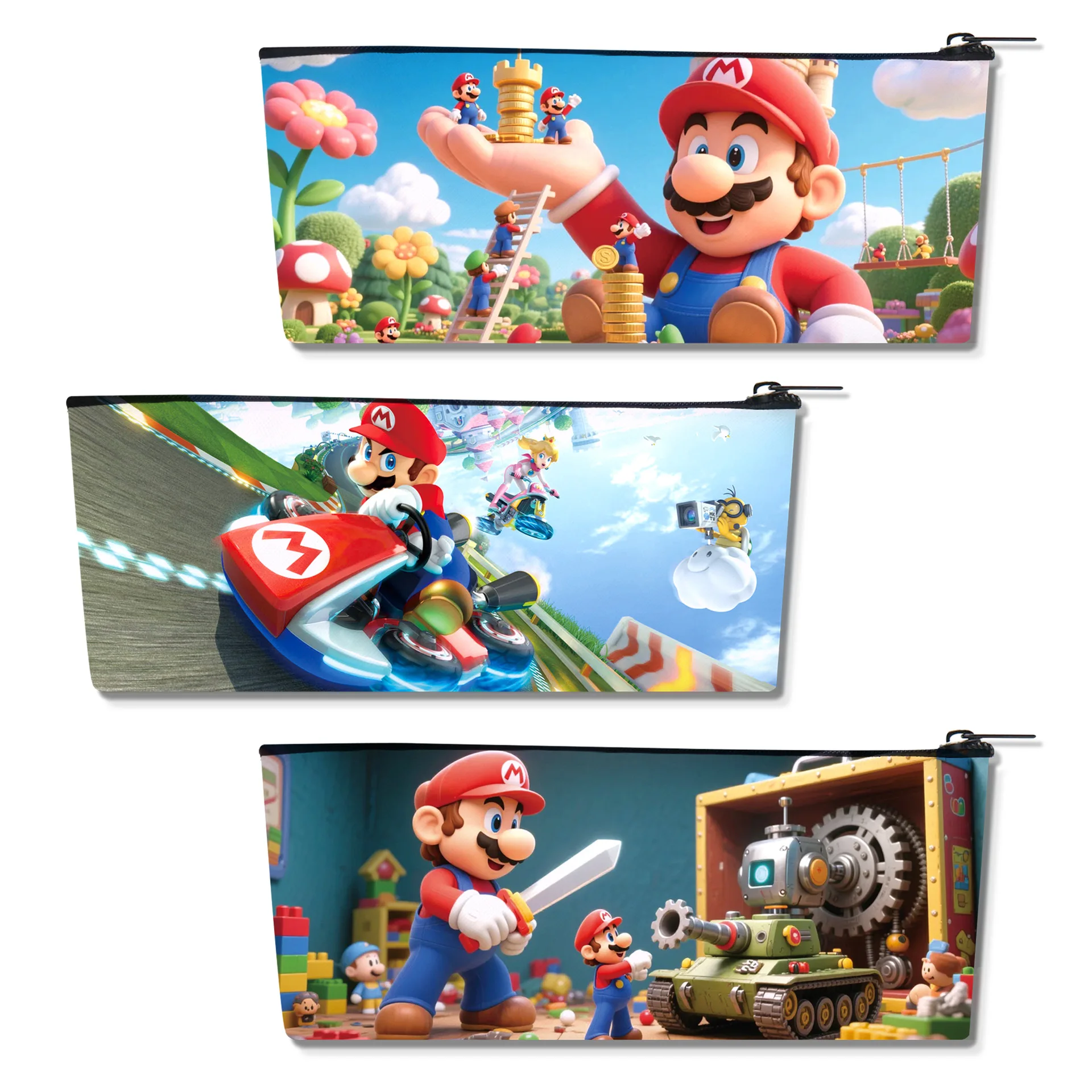 1/3pcs New Super Marios pencil case large capacity student stationery bag storage bag learning supplies gift
1/3pcs New Super Marios pencil case large capacity student stationery bag storage bag learning supplies gift