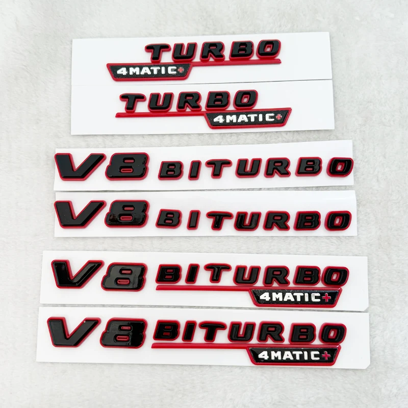 2pcs Car Letters Fender Trim Badge Turbo 4matic Plus Emblem Sticker For Mercedes AMG A45 CLA45 C117 GLA45 GLE53 X247 Accessories
2pcs Car Letters Fender Trim Badge Turbo 4matic Plus Emblem Sticker For Mercedes AMG A45 CLA45 C117 GLA45 GLE53 X247 Accessories