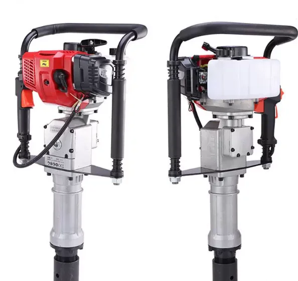 Two Stroke Petrol Engine Hand-held Electric Piling Machine Vibration Absorbing Springs With 100 MM Sleeved For Farm Highway
Two Stroke Petrol Engine Hand-held Electric Piling Machine Vibration Absorbing Springs With 100 MM Sleeved For Farm Highway