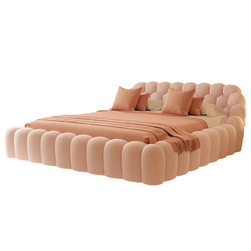 Cream wind high-end football suspension bed wabi sand wind fabric Internet celebrity bubble bed girls master bedroom
Cream wind high-end football suspension bed wabi sand wind fabric Internet celebrity bubble bed girls master bedroom