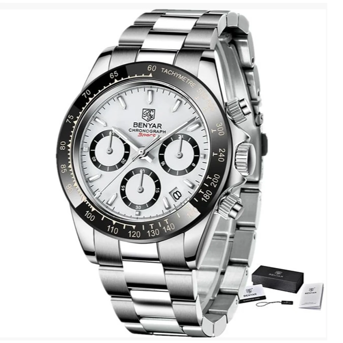 BENYAR5169 2026New Watches MenLuxury Brand Chronograph Male SportWatchesWaterproof Stainless Steel Quartz WatchRelojes Hombre
BENYAR5169 2026New Watches MenLuxury Brand Chronograph Male SportWatchesWaterproof Stainless Steel Quartz WatchRelojes Hombre