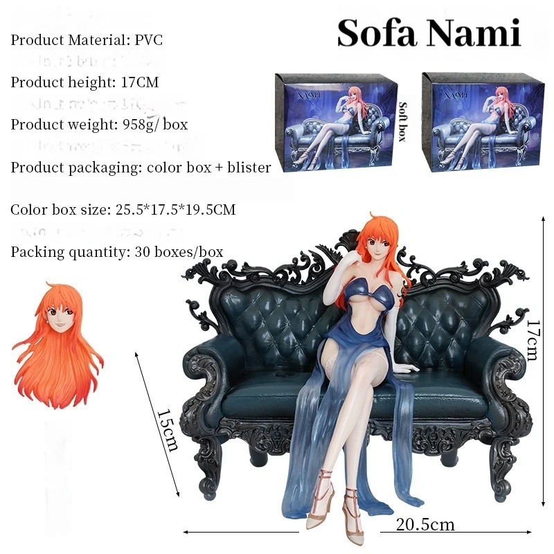 One Piece Wang Nami Suit Mob Series Fourth Round Sofa Nami Handmade Statue Desktop Ornament Birthday Gift Quality Simulation
One Piece Wang Nami Suit Mob Series Fourth Round Sofa Nami Handmade Statue Desktop Ornament Birthday Gift Quality Simulation