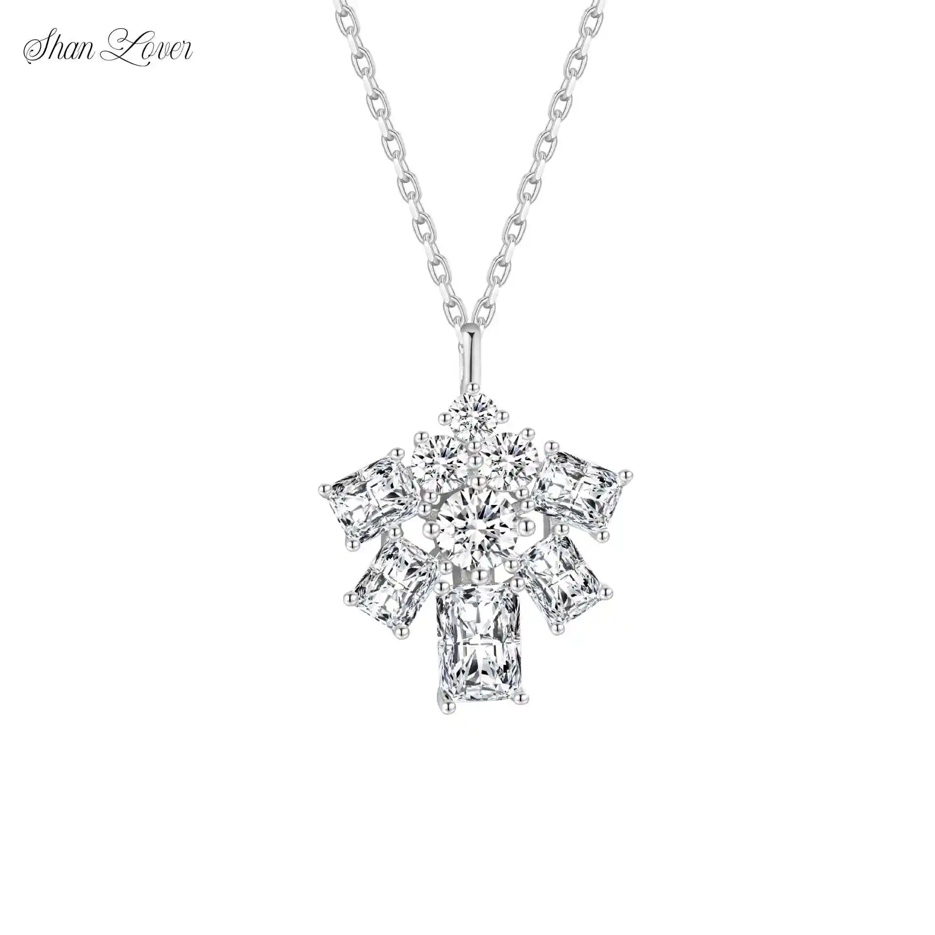 ShanLover Brand Classic Design Platinum Plating Pendant Necklace Jewelry Gemstones Diamond White Gold Plated Necklace Pendants
ShanLover Brand Classic Design Platinum Plating Pendant Necklace Jewelry Gemstones Diamond White Gold Plated Necklace Pendants