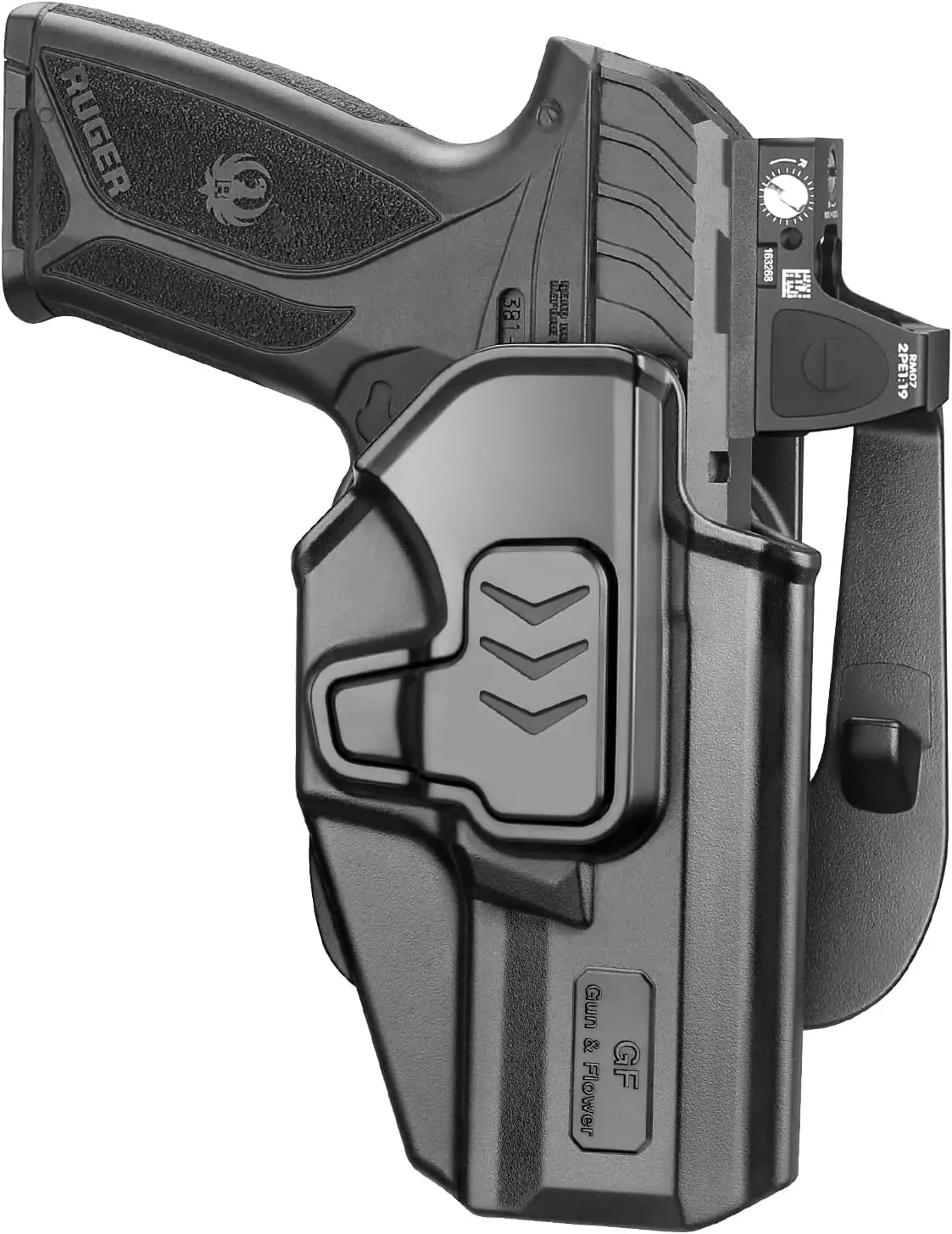 Для Ruger Security 9, стандартная кобура OB, красная точка/оптик, кобура для указательного пальца уровня II, переноска на внешний пояс, правая рука
Для Ruger Security 9, стандартная кобура OB, красная точка/оптик, кобура для указательного пальца уровня II, переноска на внешний пояс, правая рука
