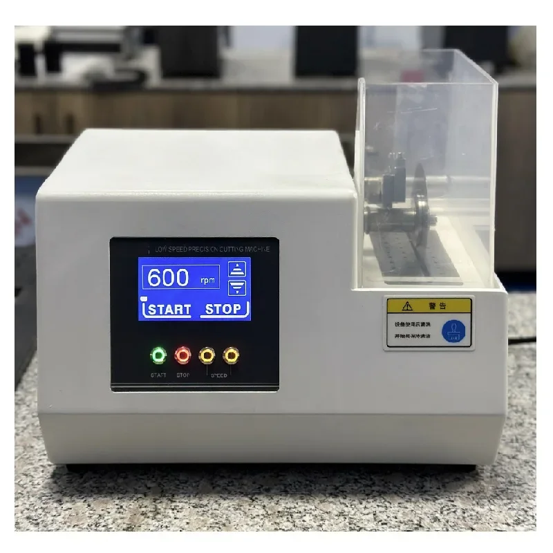 Low & medium speed precision cutting machine high-value brittle intracrystal cutting variety of fixtures precision cutting
Low & medium speed precision cutting machine high-value brittle intracrystal cutting variety of fixtures precision cutting