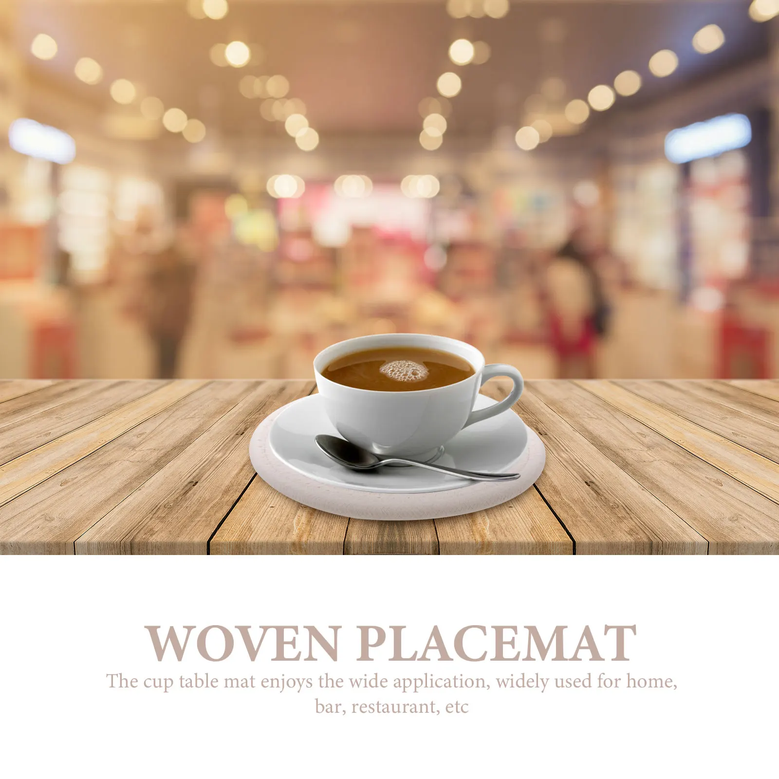 Woven Coasters Insulated Placemat Dining Room Table Decor Coffee Insulation Pad Thicken Office
Woven Coasters Insulated Placemat Dining Room Table Decor Coffee Insulation Pad Thicken Office