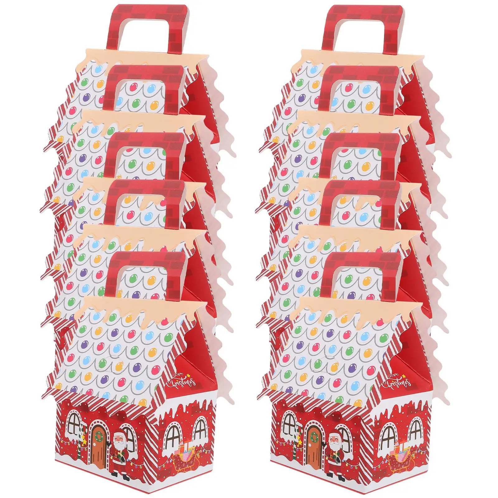 10pcs Candy Box Gifts Christmas Design Paper Packaging Case Treat Boxes Party Favors Small Cakes Box Dessert Containers Gift
10pcs Candy Box Gifts Christmas Design Paper Packaging Case Treat Boxes Party Favors Small Cakes Box Dessert Containers Gift