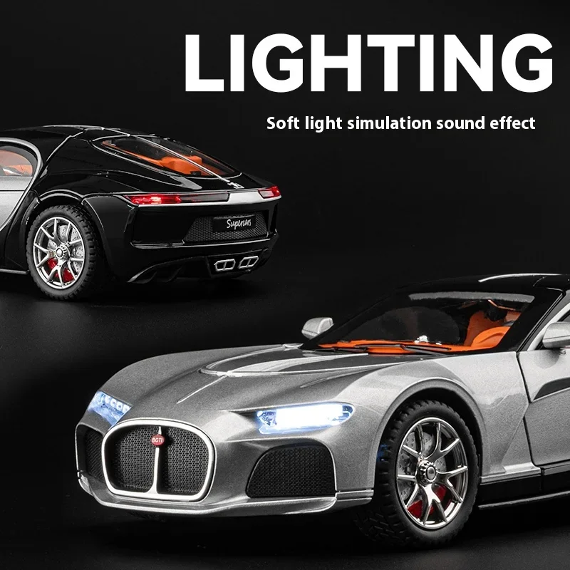 1:24 модель суперкара из сплава, игрушки, изысканные настольные украшения, лучшие коллекции для любителей моделей автомобилей, рождественские подарки
1:24 модель суперкара из сплава, игрушки, изысканные настольные украшения, лучшие коллекции для любителей моделей автомобилей, рождественские подарки