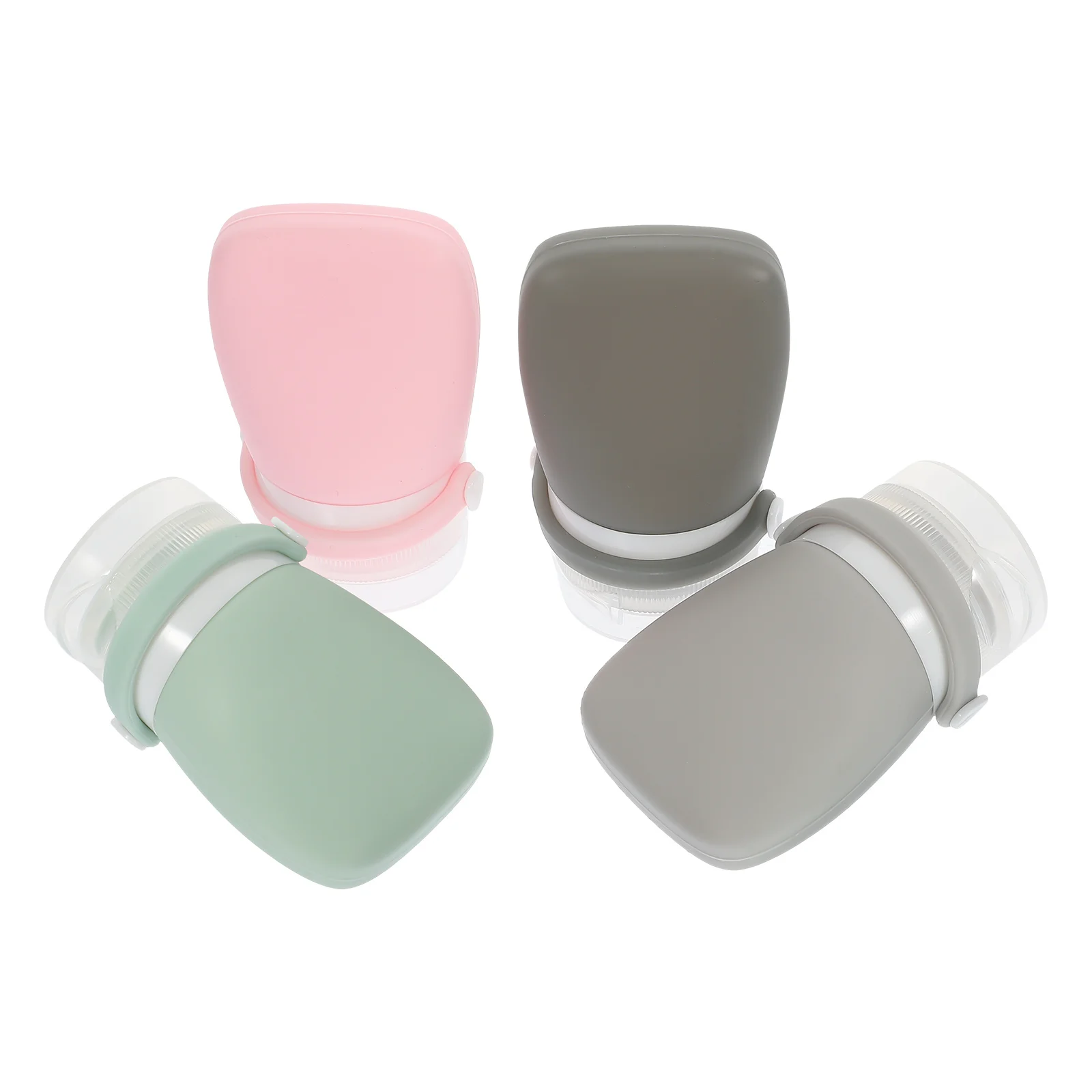 4Pcs Refillable Silicone Travel Bottles Leakproof Lotion Shampoo Toiletry Containers Portable Travel Set Silicone Bottles
4Pcs Refillable Silicone Travel Bottles Leakproof Lotion Shampoo Toiletry Containers Portable Travel Set Silicone Bottles