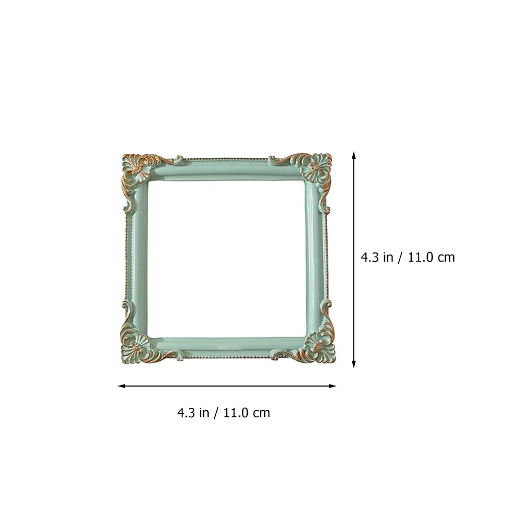 2Pcs Resin Photo Frames Retro Style Vintage Picture Frame Props Decorative Background Frames for Tabletop Display
2Pcs Resin Photo Frames Retro Style Vintage Picture Frame Props Decorative Background Frames for Tabletop Display