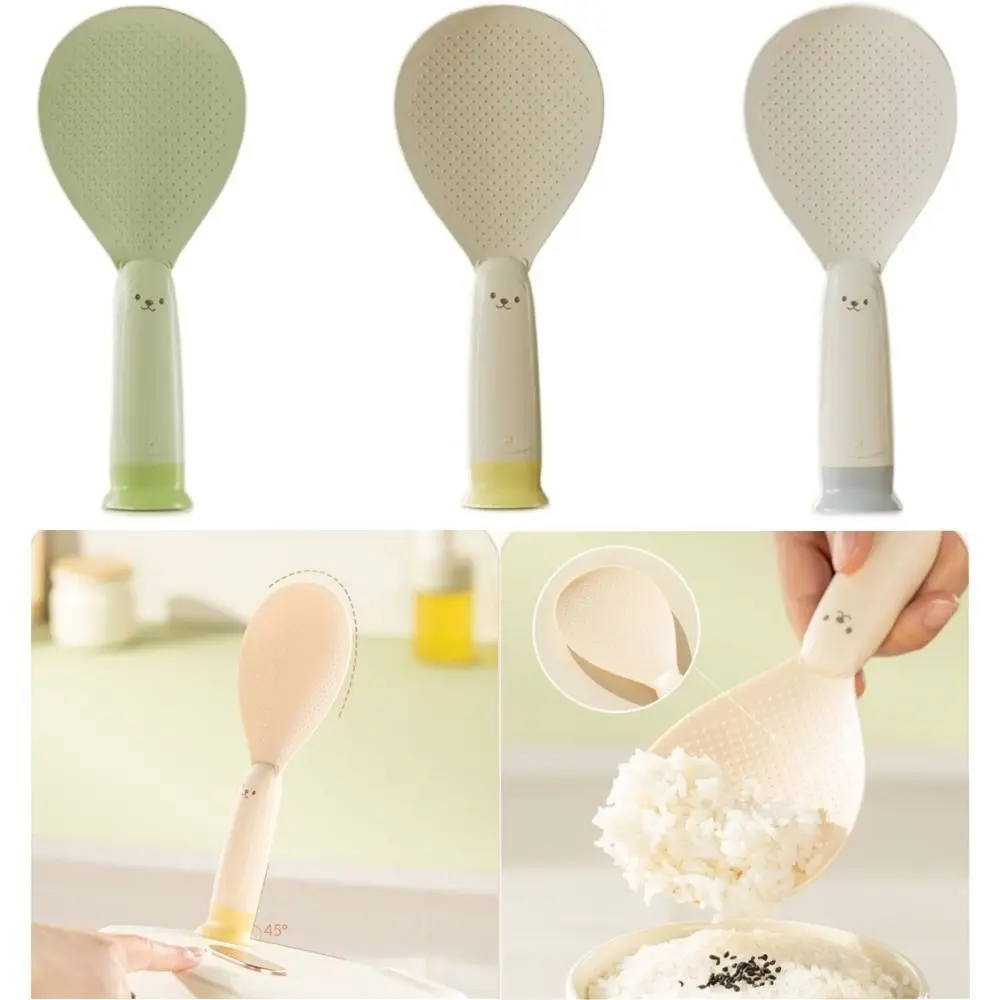 Sucker Standing Rice Spoon Long Handle Heat-resistant Anti-Stick Rice Spoon Thickened Easy To Clean Rice Shovel Kitchen Gadgets
Sucker Standing Rice Spoon Long Handle Heat-resistant Anti-Stick Rice Spoon Thickened Easy To Clean Rice Shovel Kitchen Gadgets
