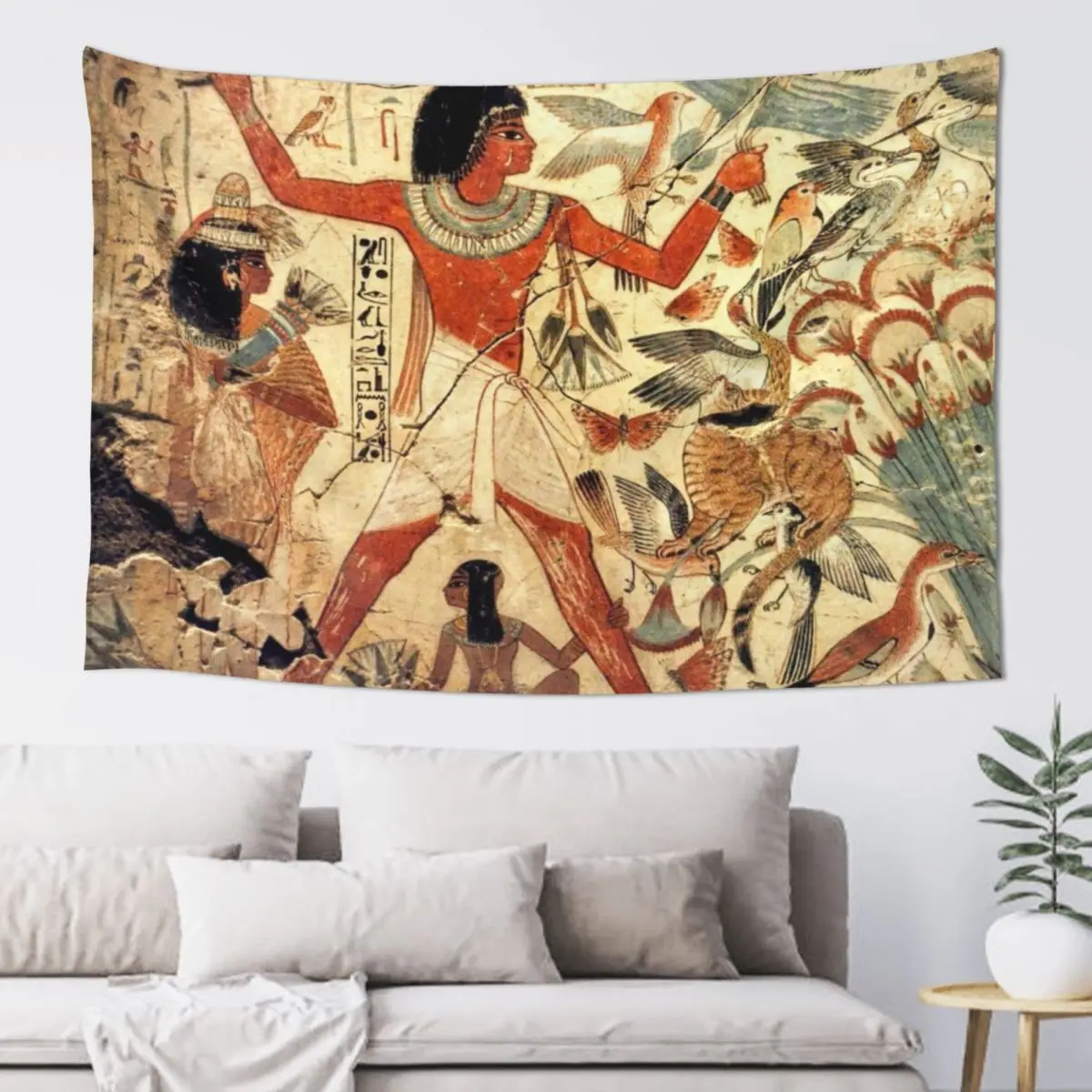 Ancient Egyptian Couple Hunting Tapestry Carpet Wall Decoration For Bedroom Room Decor Cute Tapestry
Ancient Egyptian Couple Hunting Tapestry Carpet Wall Decoration For Bedroom Room Decor Cute Tapestry