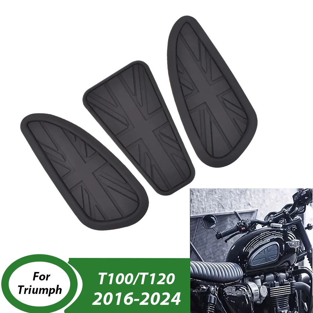 Для Triumph Bonneville T100 T120 Speed Twin 900, боковой топливный наколенник, противоскользящая декоративная защитная наклейка для мотоцикла
Для Triumph Bonneville T100 T120 Speed Twin 900, боковой топливный наколенник, противоскользящая декоративная защитная наклейка для мотоцикла