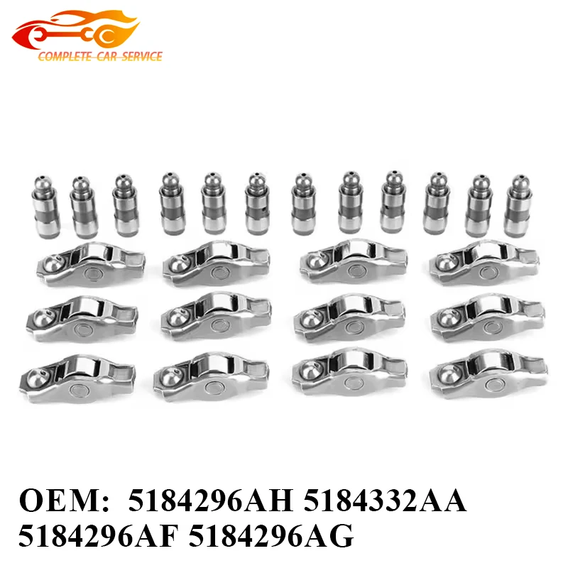 5184296AH 5184332AA 3.6 Pentastar Rocker Arm & Valve Lifter Kit Fits For Chrysler Dodge Ram 1500 Caravan Journey Jeep Cherokee
5184296AH 5184332AA 3.6 Pentastar Rocker Arm & Valve Lifter Kit Fits For Chrysler Dodge Ram 1500 Caravan Journey Jeep Cherokee