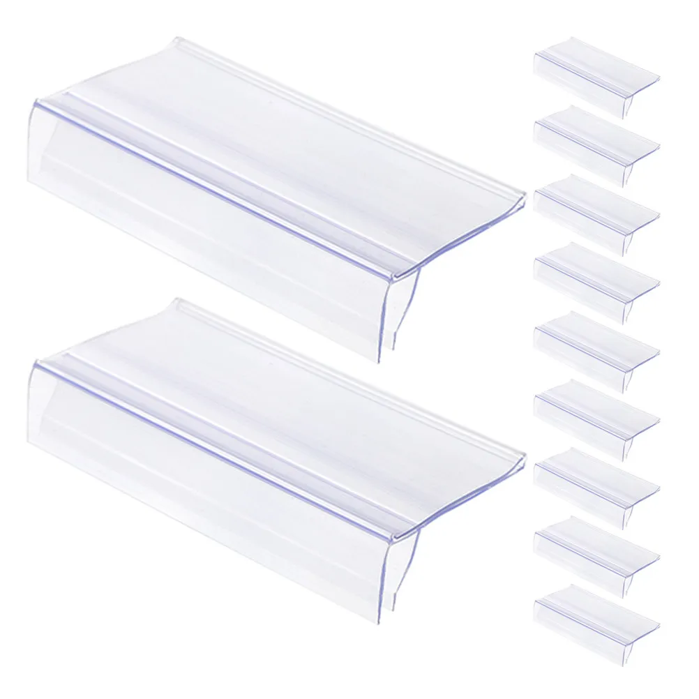 20Pcs Plastic Shelf Label Holder Transparent Clear Card Slot for Supermarket Pharmacy Retail Store Display Price Tag Sign
20Pcs Plastic Shelf Label Holder Transparent Clear Card Slot for Supermarket Pharmacy Retail Store Display Price Tag Sign
