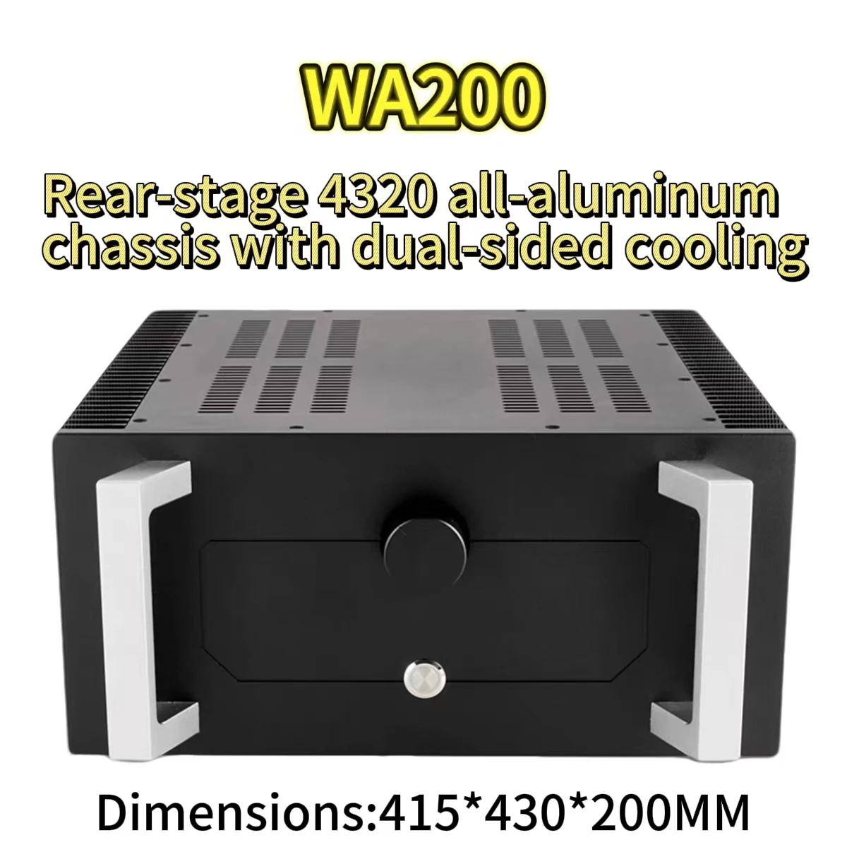 Усилитель мощности WA200, 4320, с двусторонним охлаждением, цельноалюминиевый корпус, большой выходной усилитель, чистый усилитель последней ступени.
Усилитель мощности WA200, 4320, с двусторонним охлаждением, цельноалюминиевый корпус, большой выходной усилитель, чистый усилитель последней ступени.
