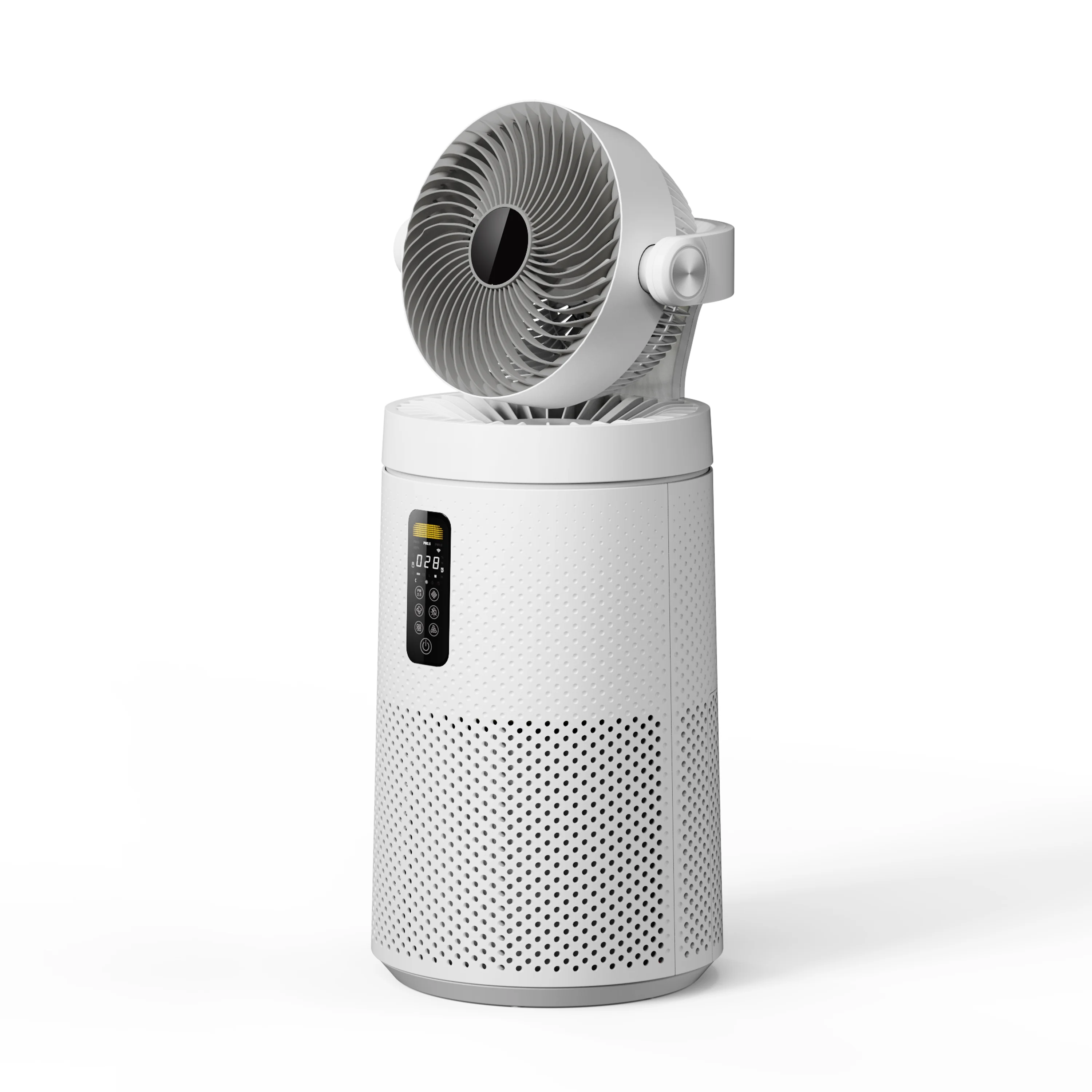 4-In-1 Smart WiFi Air Purifier Brushless Motor Air Cleaner with Circulation Fan for Indoor Use
4-In-1 Smart WiFi Air Purifier Brushless Motor Air Cleaner with Circulation Fan for Indoor Use