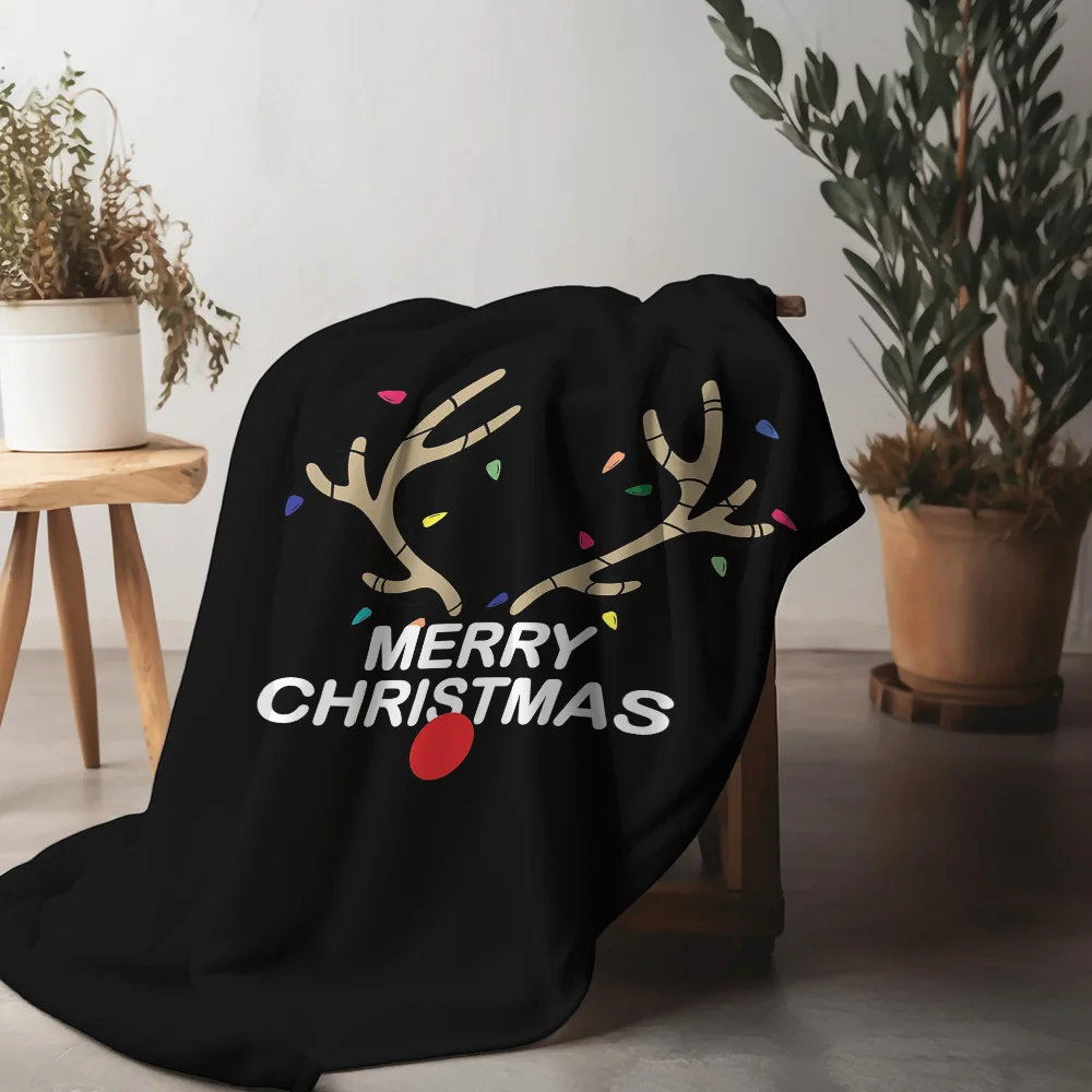 Черное одеяло Tuniu с Рождеством, Санта-Клаус, олень, праздничный подарок для украшения дома
Черное одеяло Tuniu с Рождеством, Санта-Клаус, олень, праздничный подарок для украшения дома