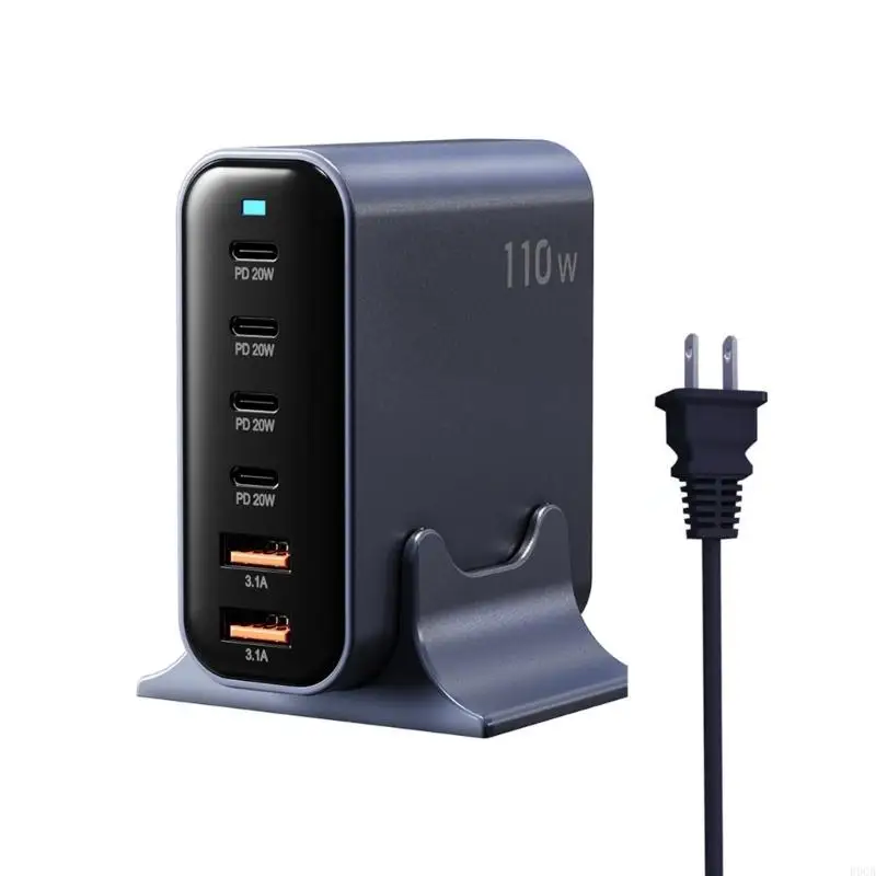 R9CB High Power 110W Phone Feature 6 Outputs Portable Travel Charging Head Power Adapter For Home Daily Use
R9CB High Power 110W Phone Feature 6 Outputs Portable Travel Charging Head Power Adapter For Home Daily Use
