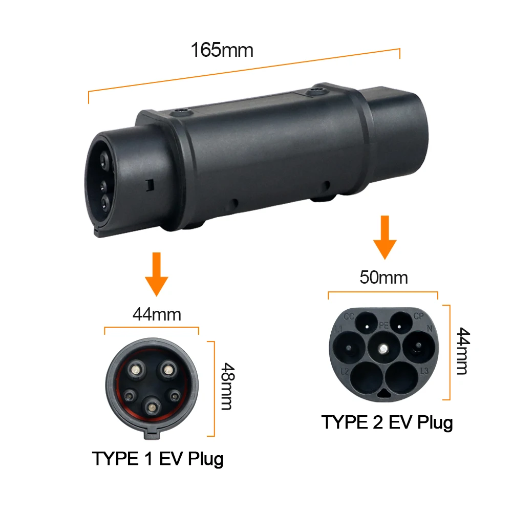 Electric Vehicle Charging Adapter Type1/Type2/ GBT EV Connector Converter
Electric Vehicle Charging Adapter Type1/Type2/ GBT EV Connector Converter