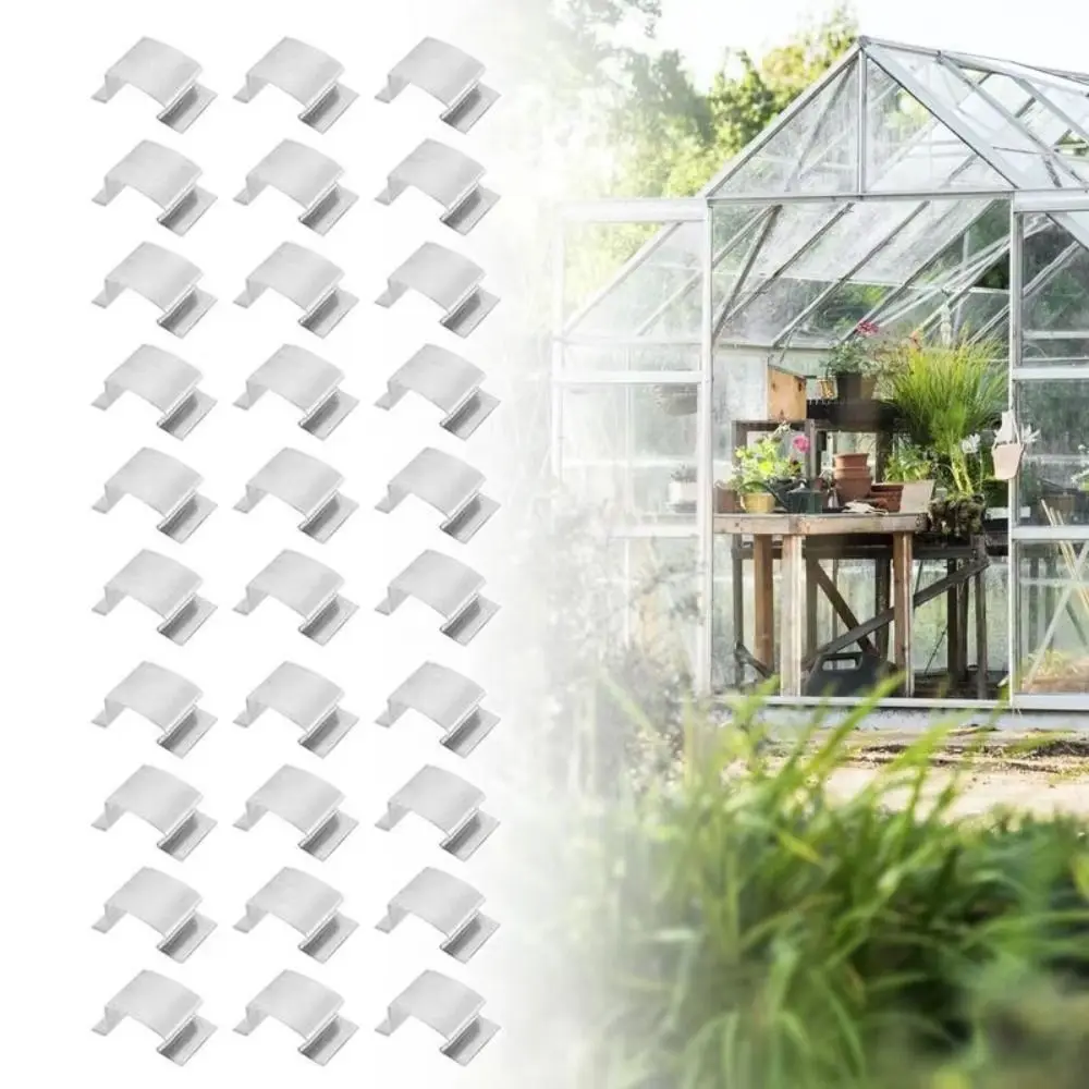 Stainless Steel Greenhouse Glass Clips Rust-resistant Rust-proof Spring Clips Sturdy Glazing Repairs Garden Clips Maintenance
Stainless Steel Greenhouse Glass Clips Rust-resistant Rust-proof Spring Clips Sturdy Glazing Repairs Garden Clips Maintenance