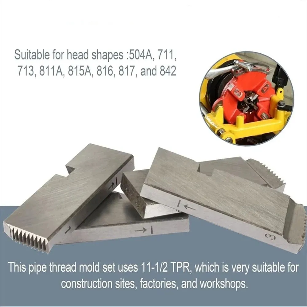 Fast Pipe Preparation 47770 Pipe Threader Set Durable Efficient Universal Die Heads Threader Tool High-quality Alloy Steel
Fast Pipe Preparation 47770 Pipe Threader Set Durable Efficient Universal Die Heads Threader Tool High-quality Alloy Steel