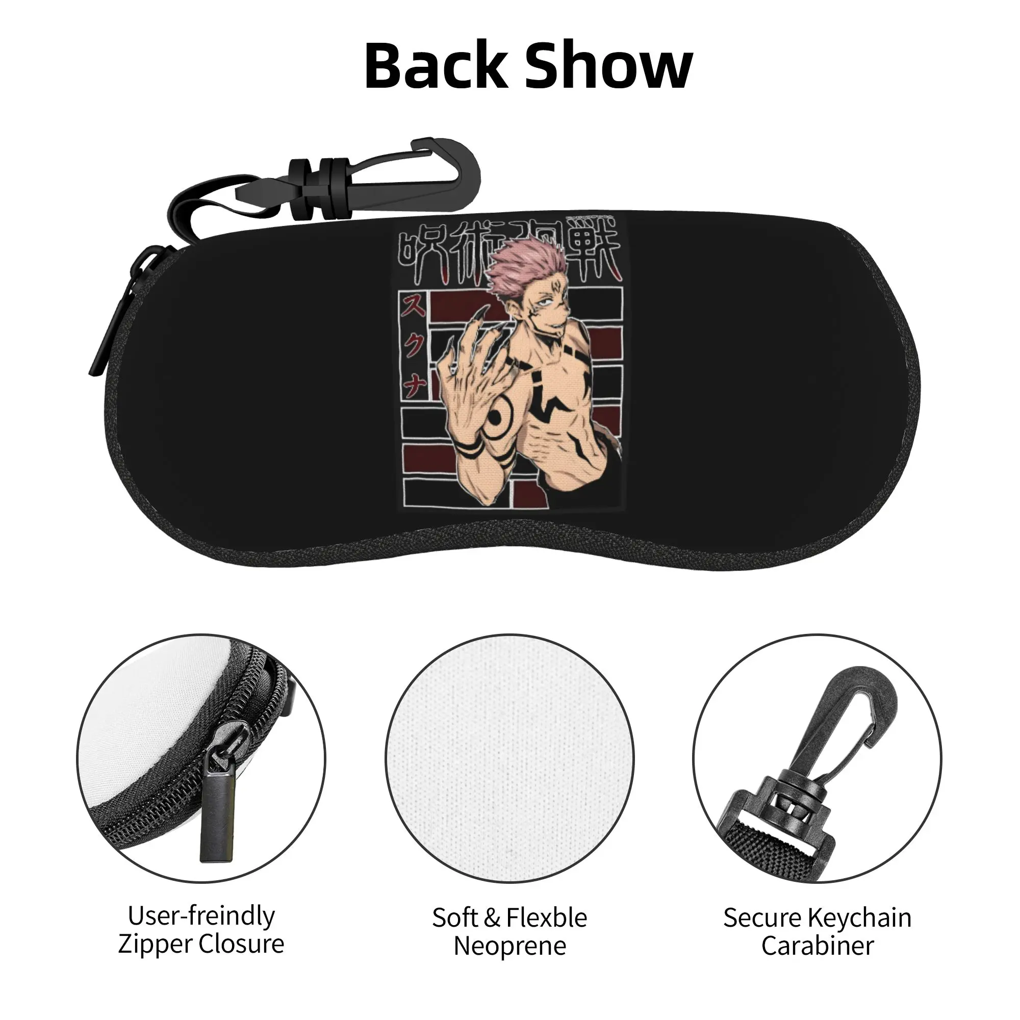 Anime Japane Manga Jujutsu kaisen Sukuna Shell Eyeglasses Protector Cases Fashion Sunglass Case Glasses Bag
Anime Japane Manga Jujutsu kaisen Sukuna Shell Eyeglasses Protector Cases Fashion Sunglass Case Glasses Bag