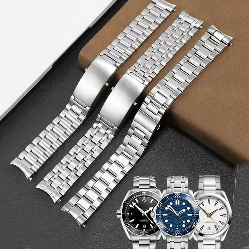 Watch Accessories Band for Omega Seamaster 300 Ocean Universe 600 Observatory Solid Stainless 316L Steel Watch Straps 18mm 20mm
Watch Accessories Band for Omega Seamaster 300 Ocean Universe 600 Observatory Solid Stainless 316L Steel Watch Straps 18mm 20mm