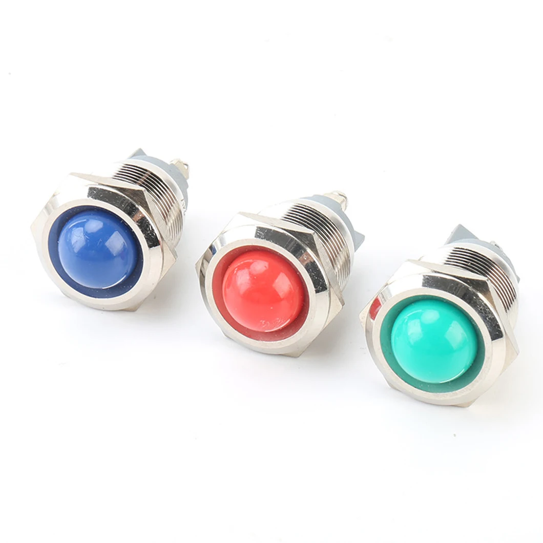 ABILKEEN 10PCS/LOT 22MM Industrial Signal Indicator Light 3~220V IP65 Waterproof LED Metal Pilot Lamp with 2Pin Screw Terminal
ABILKEEN 10PCS/LOT 22MM Industrial Signal Indicator Light 3~220V IP65 Waterproof LED Metal Pilot Lamp with 2Pin Screw Terminal