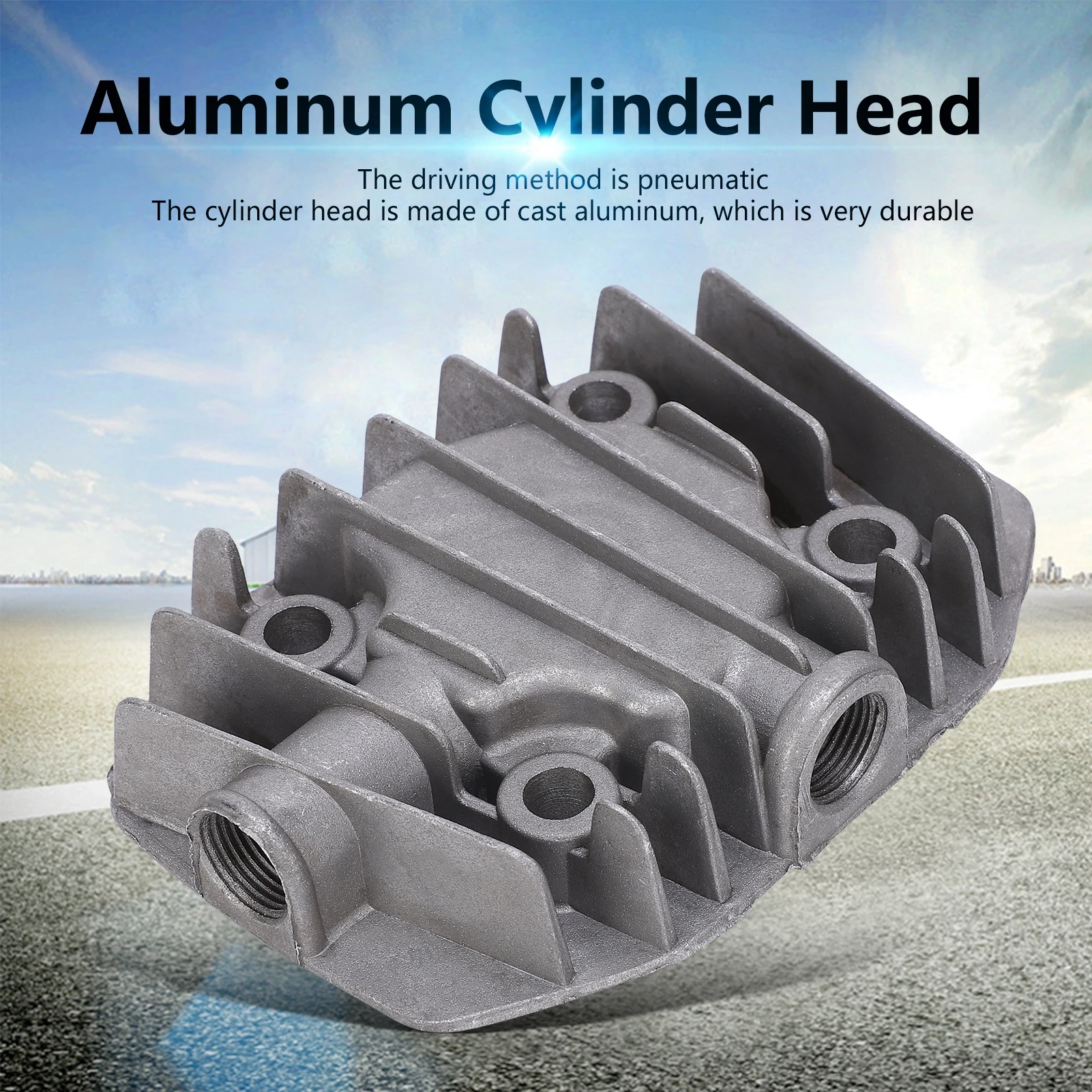 2Pcs 2.5/3P Air Compressor Cylinder Head Replacement Aluminum Cooling 48x62mm OEM Fit for Small Compressor Repair and Overhaul
2Pcs 2.5/3P Air Compressor Cylinder Head Replacement Aluminum Cooling 48x62mm OEM Fit for Small Compressor Repair and Overhaul