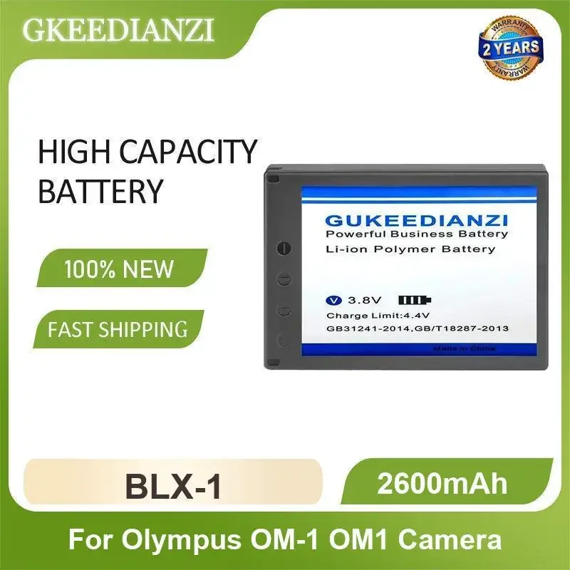 BLX-1 Camera Battery For Olympus OM-1 OM1 Camera 2600mAh High Capacity
BLX-1 Camera Battery For Olympus OM-1 OM1 Camera 2600mAh High Capacity