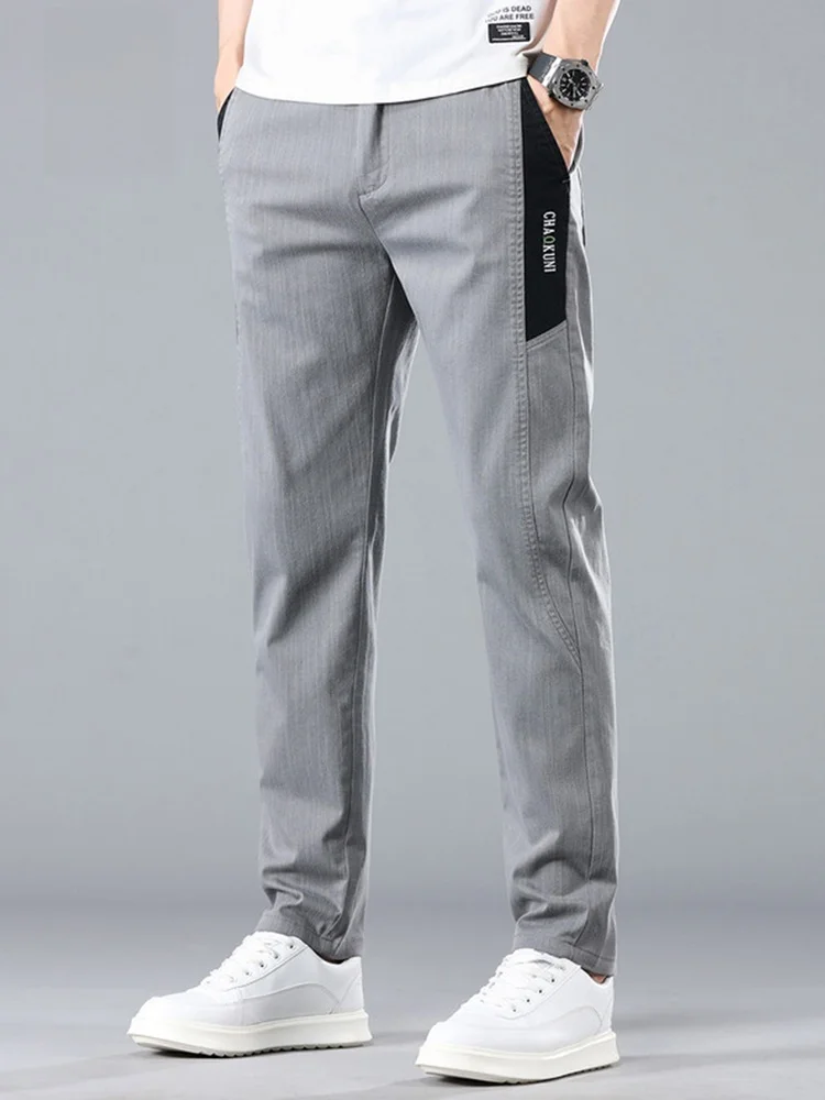 Мужские повседневные брюки Lormen из ледяного шелка, летние, тонкие, свободные, прямого кроя, эластичные, быстросохнущие, спортивные, рабочие, прохладные, длинные брюки
Мужские повседневные брюки Lormen из ледяного шелка, летние, тонкие, свободные, прямого кроя, эластичные, быстросохнущие, спортивные, рабочие, прохладные, длинные брюки