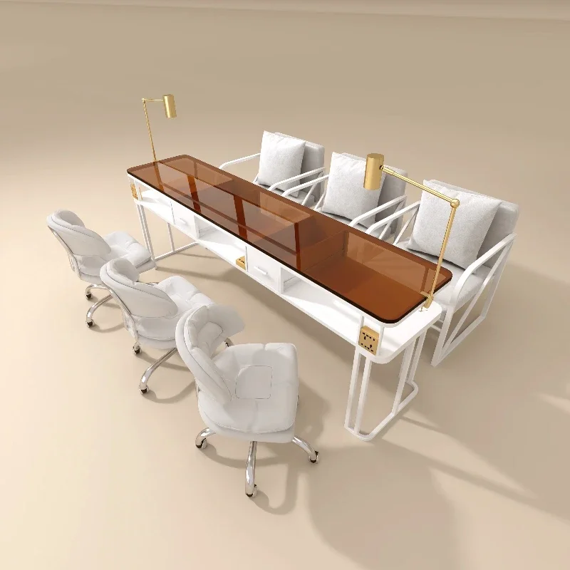 Throne Lamp Nail Table White Legs Polish Designer Nail Table Cleaner Storage Organizer Scrivania Per Unghie Trendy Furniture
Throne Lamp Nail Table White Legs Polish Designer Nail Table Cleaner Storage Organizer Scrivania Per Unghie Trendy Furniture