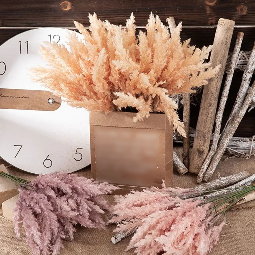 6pcs Plastic Artificial Pampas Grass Bouquet Autumn Elegant Simulation Astilbe Flower Non-Fading Realistic Fake Flowers
6pcs Plastic Artificial Pampas Grass Bouquet Autumn Elegant Simulation Astilbe Flower Non-Fading Realistic Fake Flowers