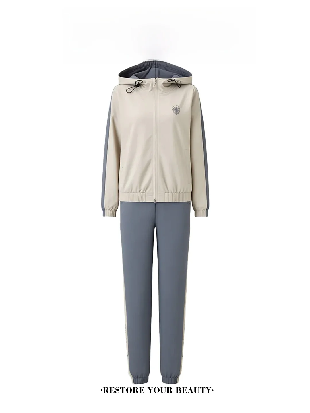 Casual Sportswear Set for Women Long Sve Fitn Running Suit Two Piece High Waist Trousers Zipper Closure Spring Autumn
Casual Sportswear Set for Women Long Sve Fitn Running Suit Two Piece High Waist Trousers Zipper Closure Spring Autumn