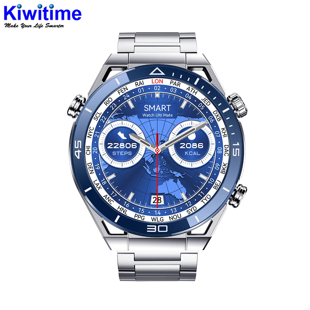 KIWITIME MT15S Business Smart Watch Men Bluetooth Call Compass Smartwatch Waterproof Watch Ultimate for Huawei IOS
KIWITIME MT15S Business Smart Watch Men Bluetooth Call Compass Smartwatch Waterproof Watch Ultimate for Huawei IOS
