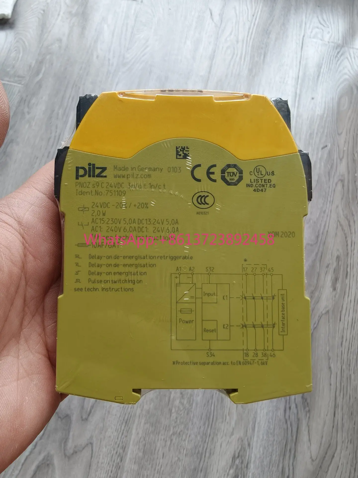 PNOZ s9 C 751109 Pilz New Original
PNOZ s9 C 751109 Pilz New Original