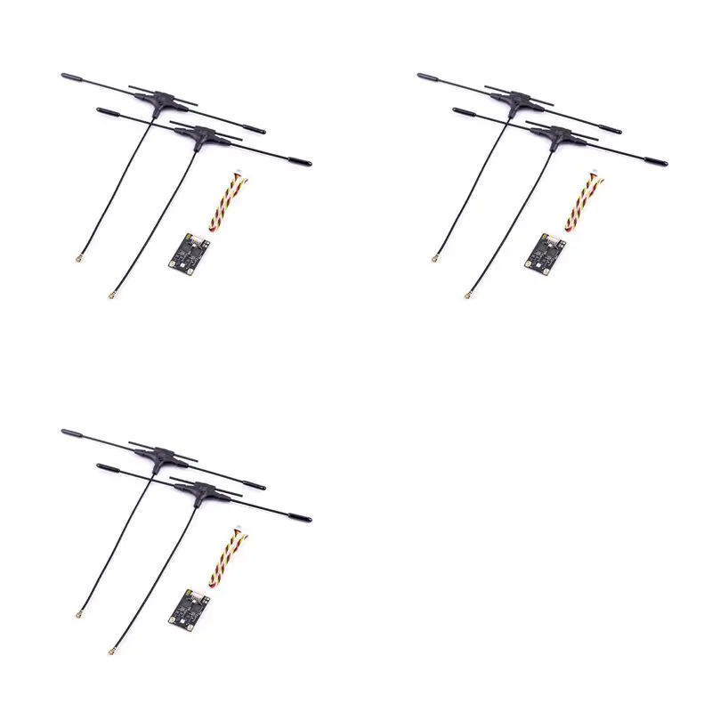【GIFT】3X XR4 Gemini-X Dual Band ELRS Receiver 2.4GHZ/SUB-G 900MHZ RX With T-Type Antenna For RC FPV Drones Parts
【GIFT】3X XR4 Gemini-X Dual Band ELRS Receiver 2.4GHZ/SUB-G 900MHZ RX With T-Type Antenna For RC FPV Drones Parts