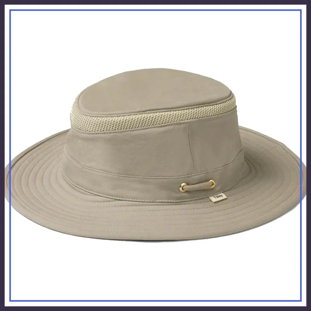 Organic Cotton Airflo Hat, Khaki With Olive Underbrim, 7 1/2
Organic Cotton Airflo Hat, Khaki With Olive Underbrim, 7 1/2