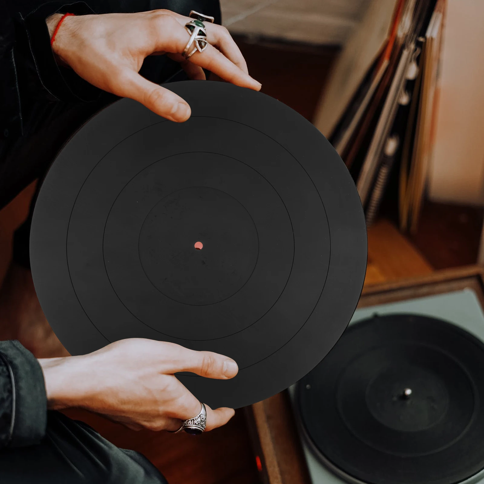 Silicone Record Mat Non Turntable Disc Protector Pad Vinyl Rubber Anti Mat for Player Home Use Friction
Silicone Record Mat Non Turntable Disc Protector Pad Vinyl Rubber Anti Mat for Player Home Use Friction