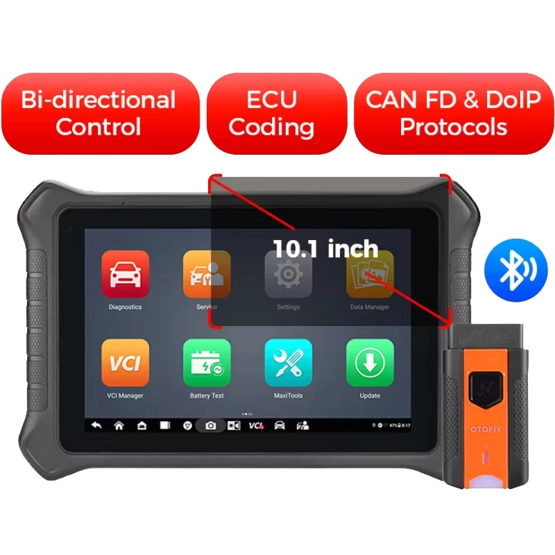 Диагностический сканер Otofix D1 PROS2 с 2-летним обновлением, сканер всех систем, двунаправленный диагностический инструмент, VAG Guided, CANFD, DoIP, аналог D1 PRO
Диагностический сканер Otofix D1 PROS2 с 2-летним обновлением, сканер всех систем, двунаправленный диагностический инструмент, VAG Guided, CANFD, DoIP, аналог D1 PRO