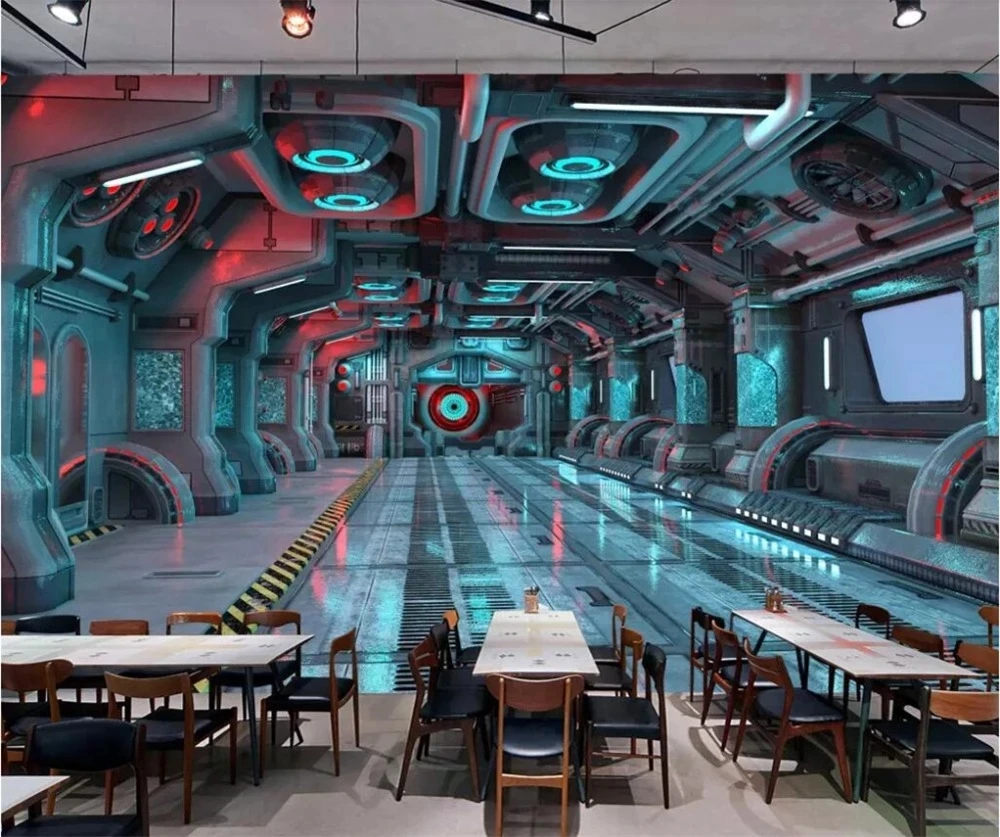 Customized wallpaper 3D mural personality space capsule spaceship restaurant Living room TV background wall bedroom restaurant
Customized wallpaper 3D mural personality space capsule spaceship restaurant Living room TV background wall bedroom restaurant
