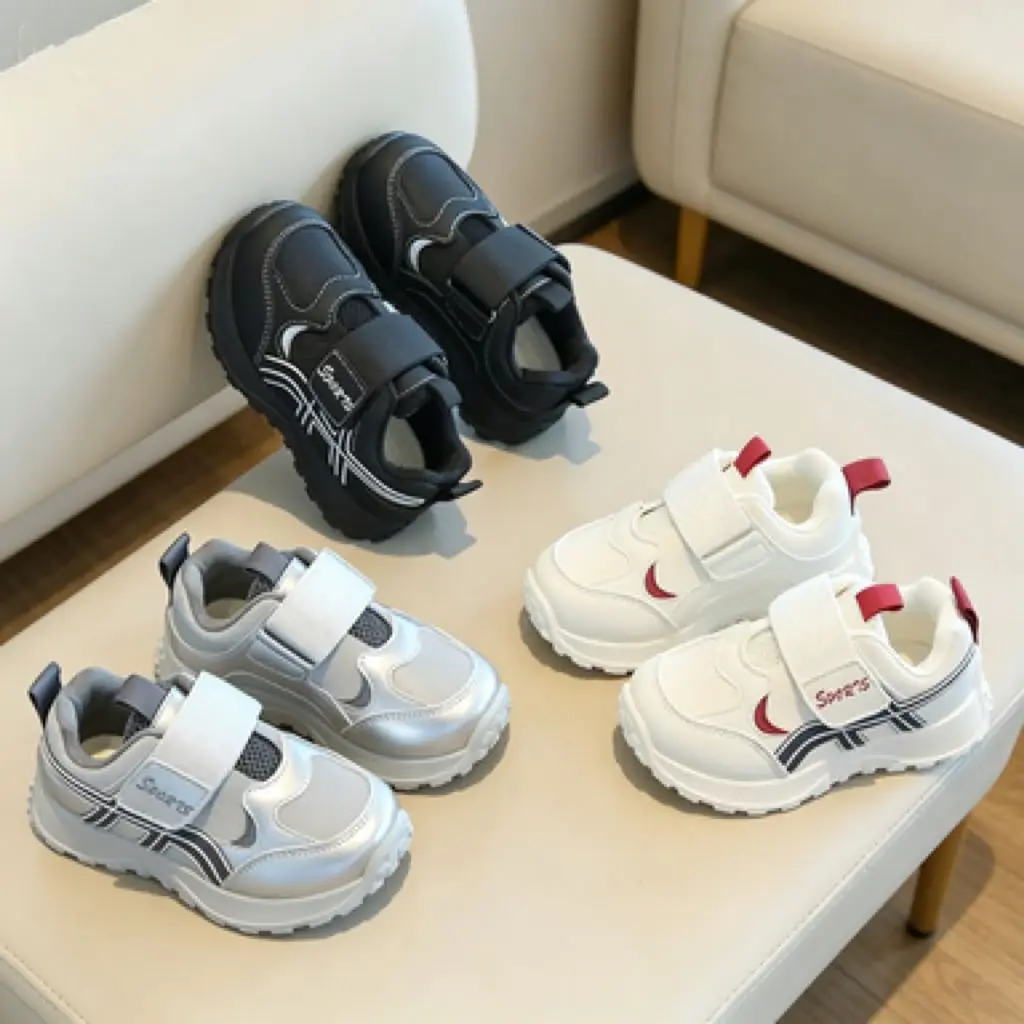 Kids'Casual Shoes Solid Color PU Leather Fashion Autumn Flat Shoes For Children Breathable Anti-slip Black White Size 21-32
Kids'Casual Shoes Solid Color PU Leather Fashion Autumn Flat Shoes For Children Breathable Anti-slip Black White Size 21-32